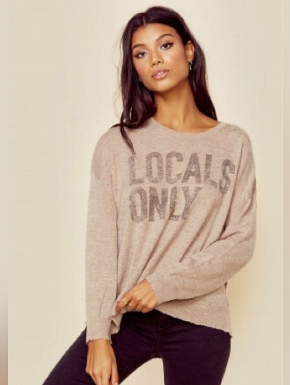 Anthropologie Sundry Cashmere blend Sweater Locals Only Size 3